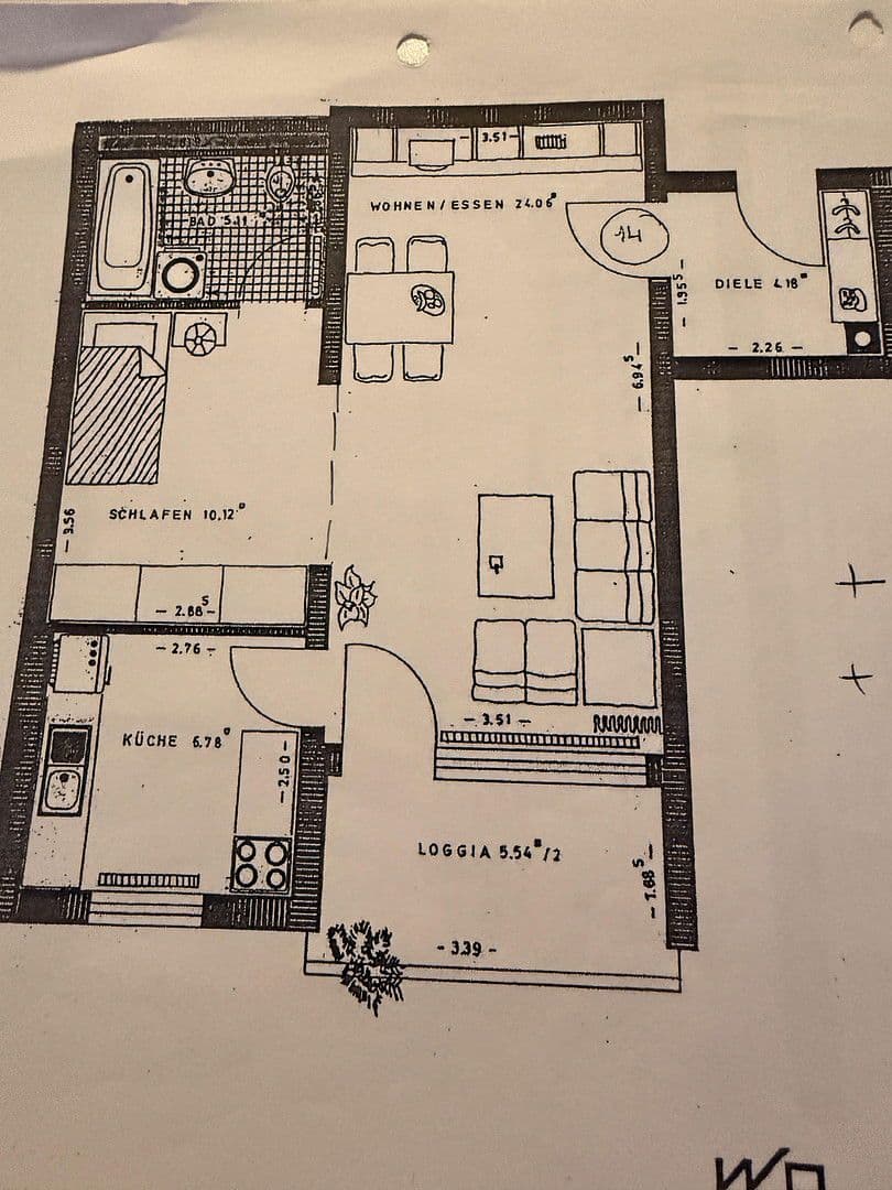 Prodej bytu 2+1 55 m², Mannheim, Bádensko-Württembersko Prodej bytu 2+1 55 m², Mannheim, Bádensko-Württembersko