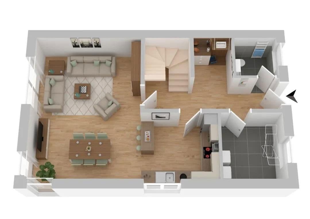 Prodej domu 118 m², pozemek 316 m², Heidesee, Braniborsko Prodej domu 118 m², pozemek 316 m², Heidesee, Braniborsko