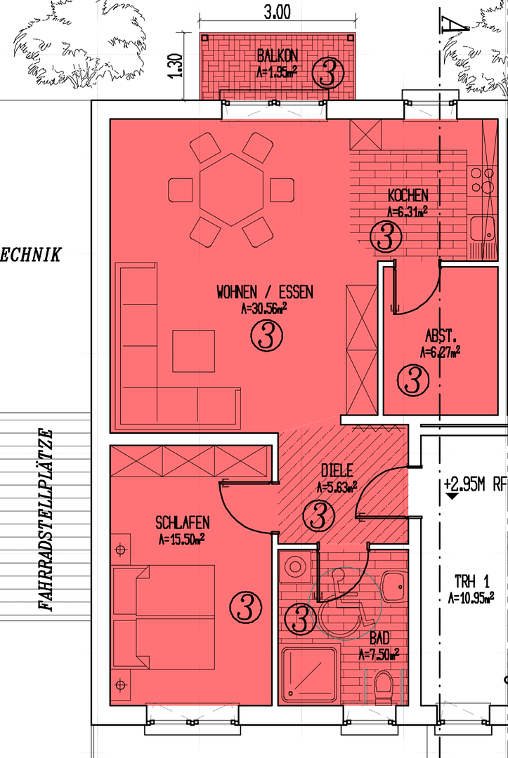 Pronájem bytu 2+1 72 m², Walldürn, Bádensko-Württembersko Pronájem bytu 2+1 72 m², Walldürn, Bádensko-Württembersko