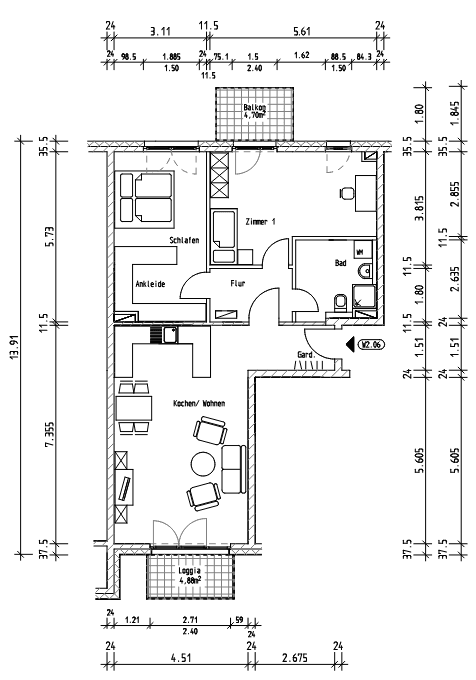 Prodej bytu 3+1 90 m², Holstenstraße 167, Hamburg, Hamburg Prodej bytu 3+1 90 m², Holstenstraße 167, Hamburg, Hamburg