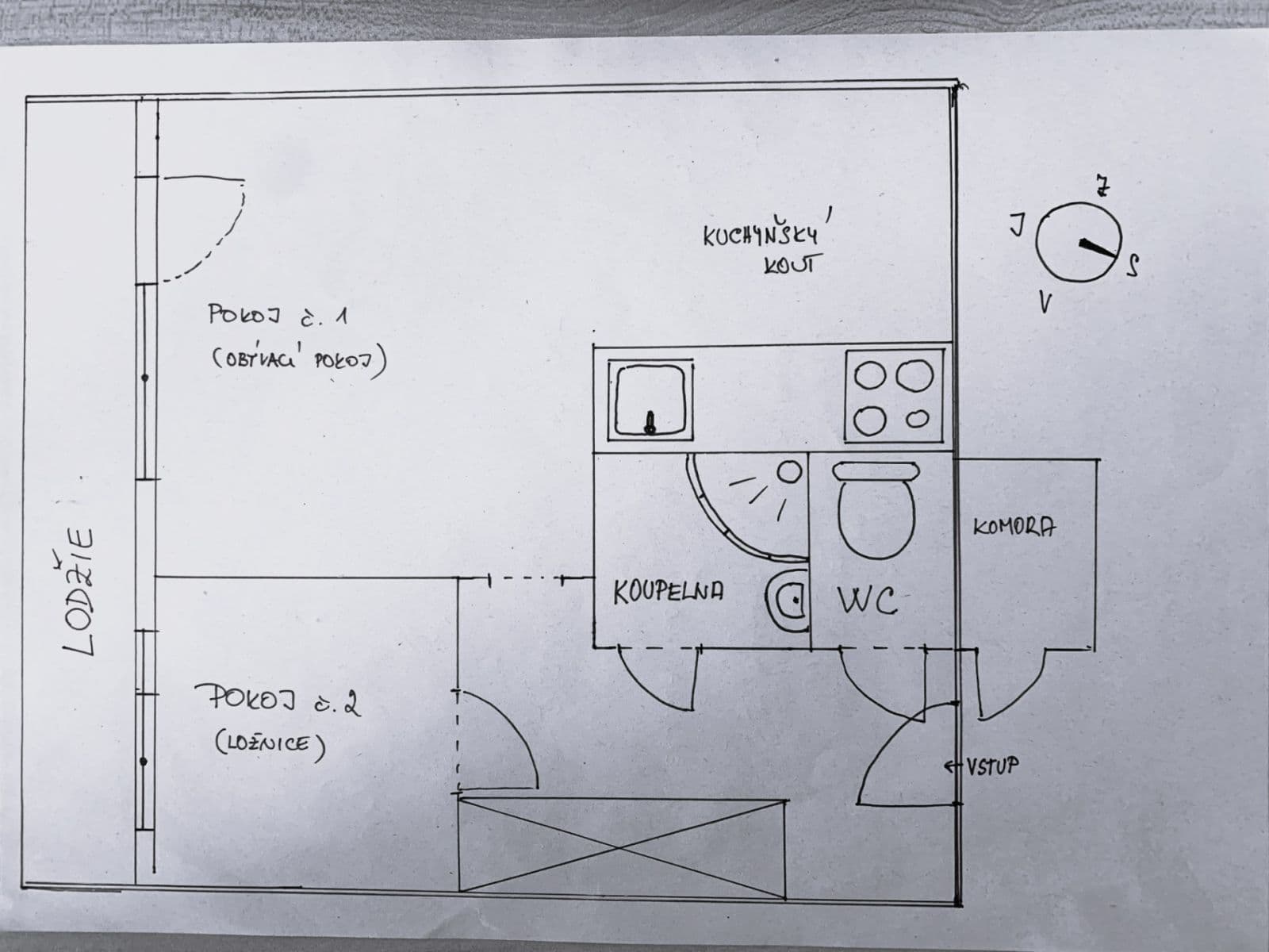 Pronájem bytu 2+kk 47 m², Děčínská, Kladno, Středočeský kraj Pronájem bytu 2+kk 47 m², Děčínská, Kladno, Středočeský kraj