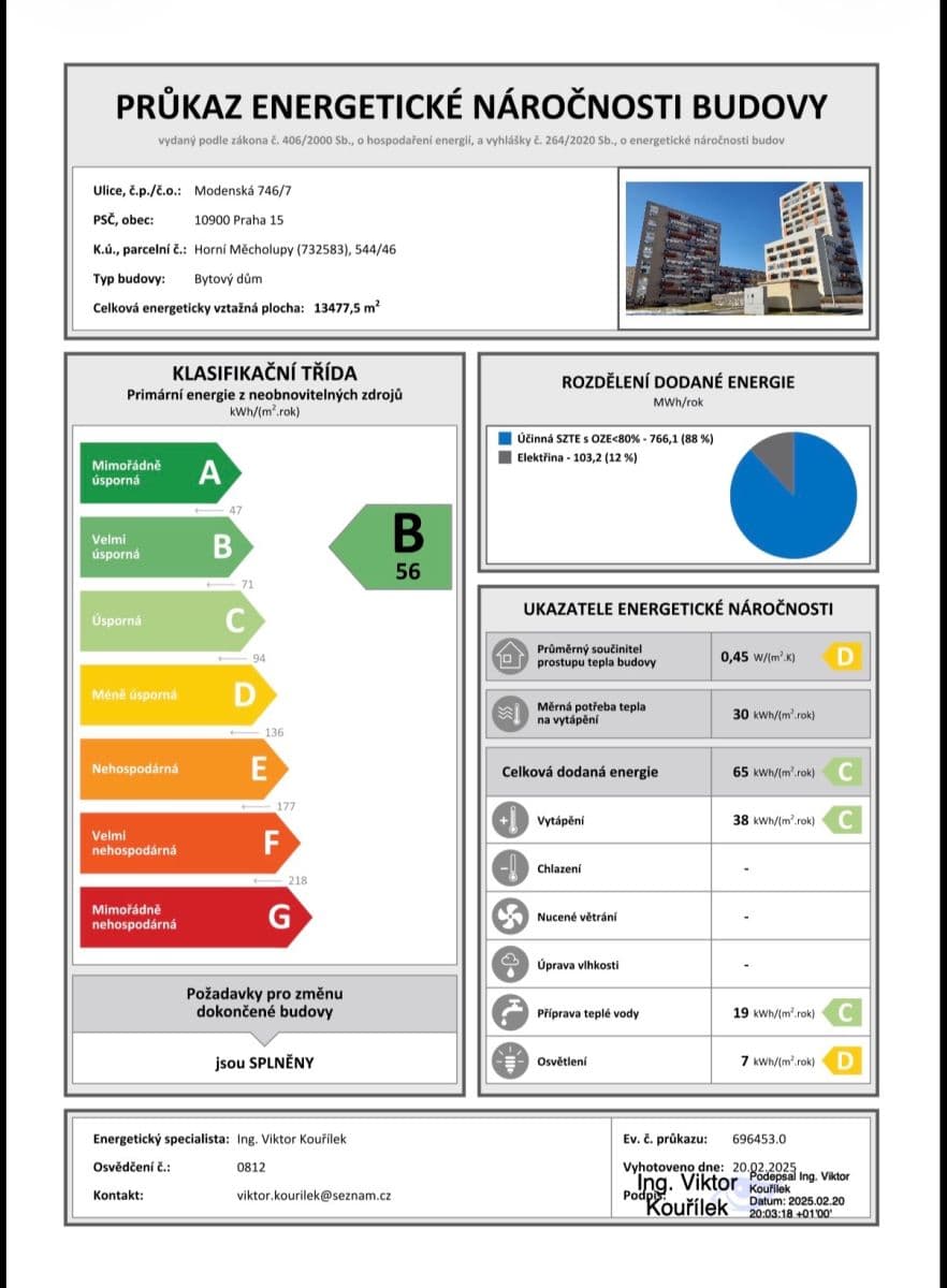 Prodej bytu 1+kk 40 m², Hornoměcholupská, Praha, Praha Prodej bytu 1+kk 40 m², Hornoměcholupská, Praha, Praha