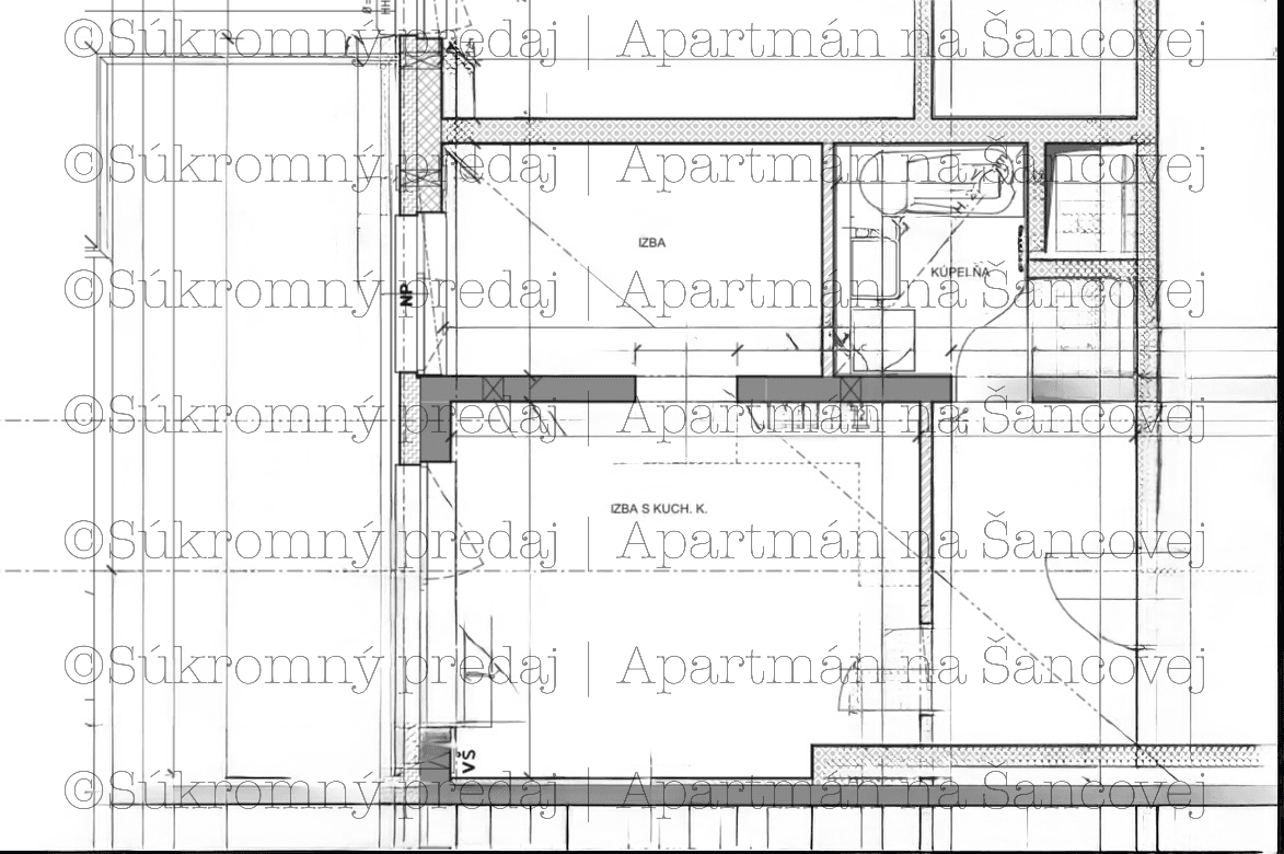 Prodej bytu 1+1 37 m², Šancová, Bratislava - mestská časť Staré Mesto, Bratislavský kraj Prodej bytu 1+1 37 m², Šancová, Bratislava - mestská časť Staré Mesto, Bratislavský kraj