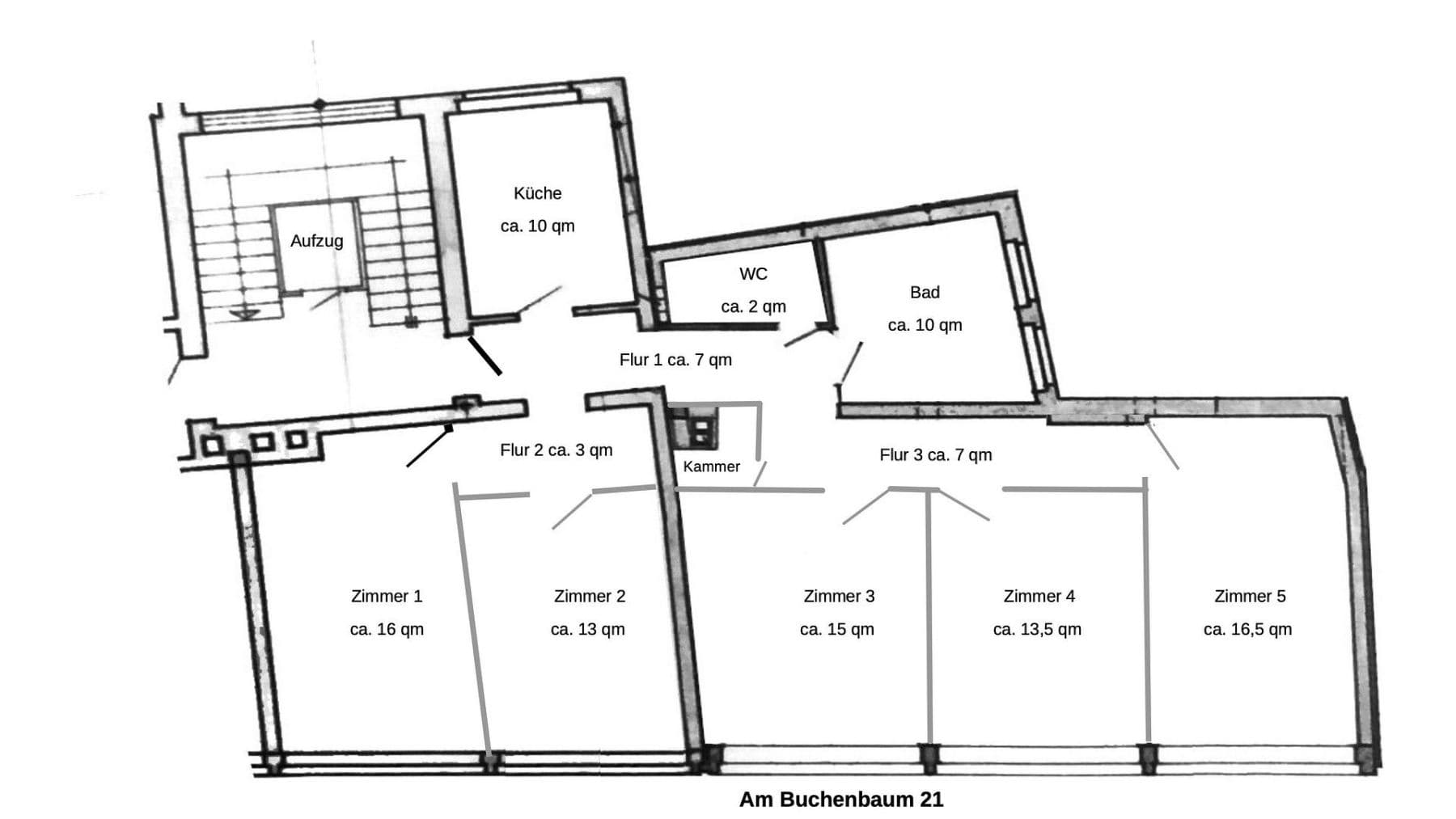 Pronájem bytu 5+1 114 m², Am Buchenbaum 21, Duisburg, Severní Porýní-Vestfálsko Pronájem bytu 5+1 114 m², Am Buchenbaum 21, Duisburg, Severní Porýní-Vestfálsko