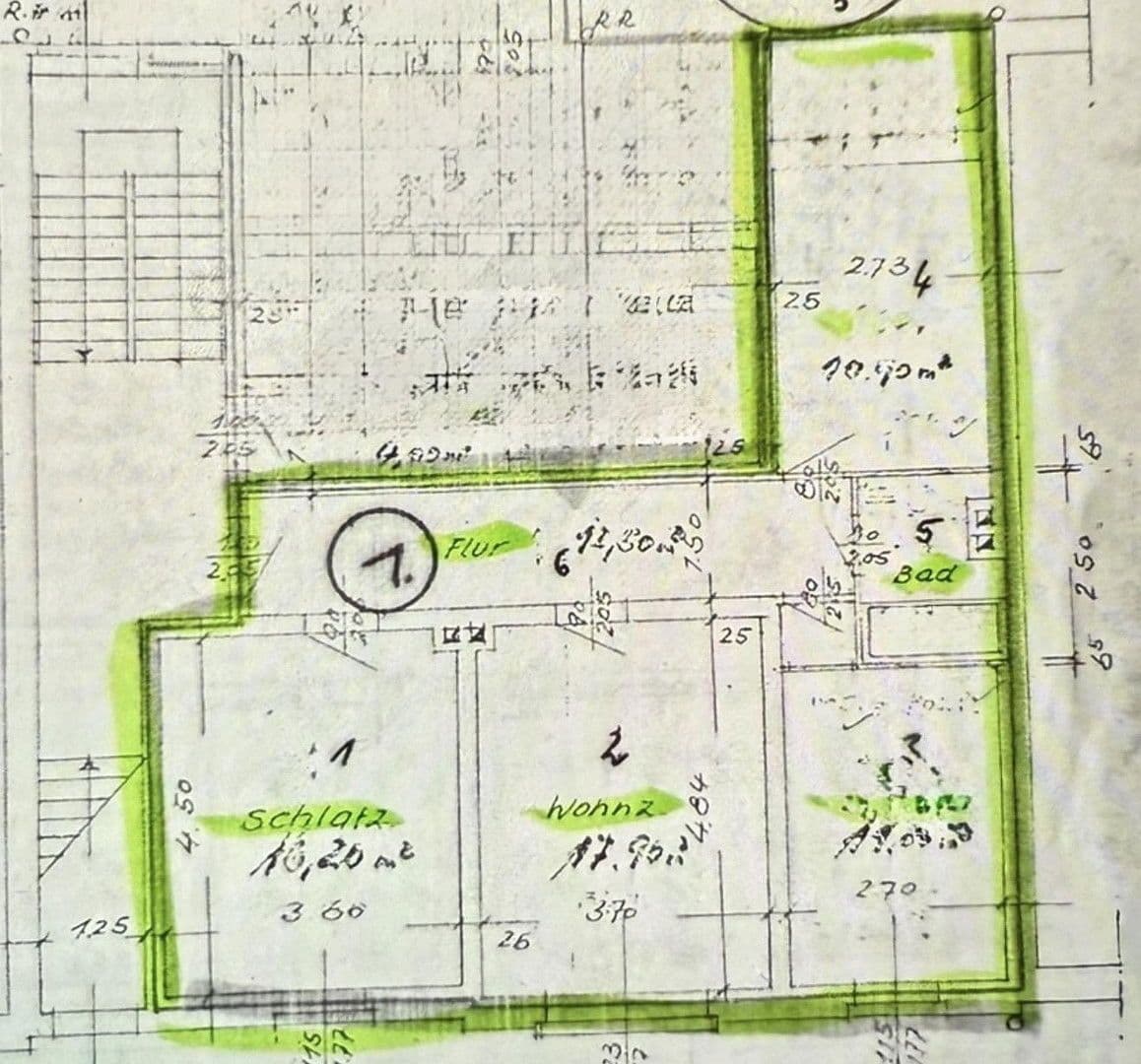 Pronájem bytu 3+1 72 m², Nikolaistr., Hildesheim, Dolní Sasko Pronájem bytu 3+1 72 m², Nikolaistr., Hildesheim, Dolní Sasko