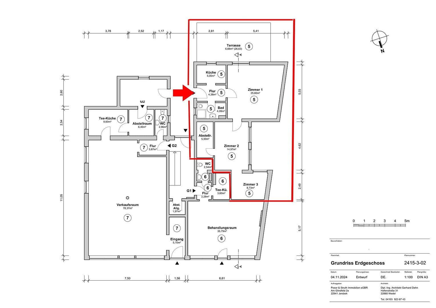 Prodej bytu 2+kk 75 m², Mühlenstrasse 38, Wedel, Šlesvicko-Holštýnsko Prodej bytu 2+kk 75 m², Mühlenstrasse 38, Wedel, Šlesvicko-Holštýnsko