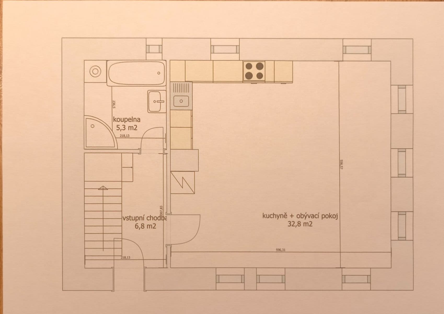 Pronájem domu 82 m², pozemek 900 m², Bezděkov nad Metují, Královéhradecký kraj Pronájem domu 82 m², pozemek 900 m², Bezděkov nad Metují, Královéhradecký kraj