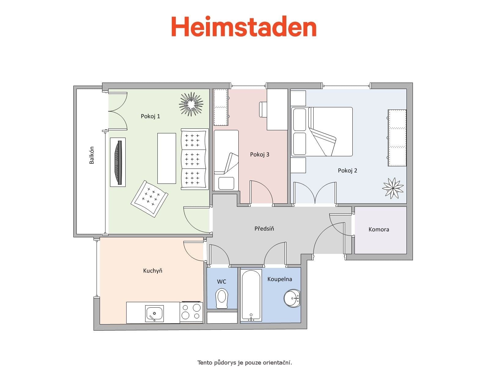 Pronájem bytu 3+1 72 m², Závodní, Karviná, Moravskoslezský kraj Pronájem bytu 3+1 72 m², Závodní, Karviná, Moravskoslezský kraj