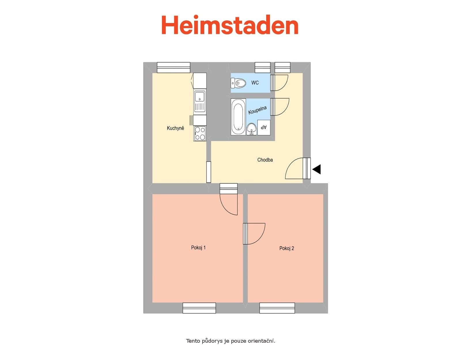 Pronájem bytu 2+1 54 m², Na Nábřeží, Havířov, Moravskoslezský kraj Pronájem bytu 2+1 54 m², Na Nábřeží, Havířov, Moravskoslezský kraj