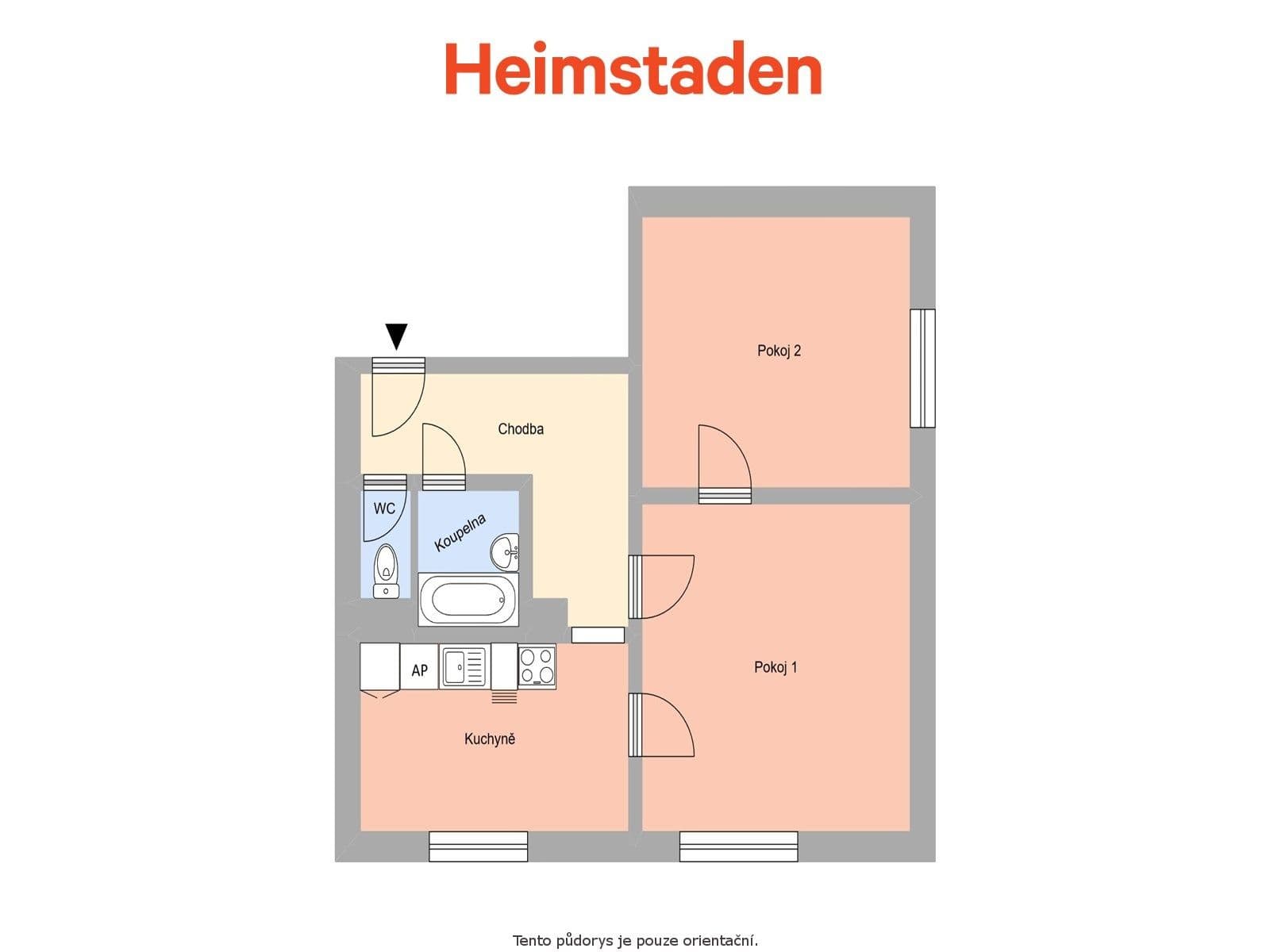 Pronájem bytu 2+1 55 m², Hybešova, Havířov, Moravskoslezský kraj Pronájem bytu 2+1 55 m², Hybešova, Havířov, Moravskoslezský kraj