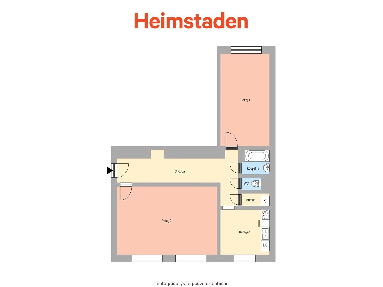 Pronájem bytu 2+1 71 m², Na Nábřeží, Havířov, Moravskoslezský kraj Pronájem bytu 2+1 71 m², Na Nábřeží, Havířov, Moravskoslezský kraj