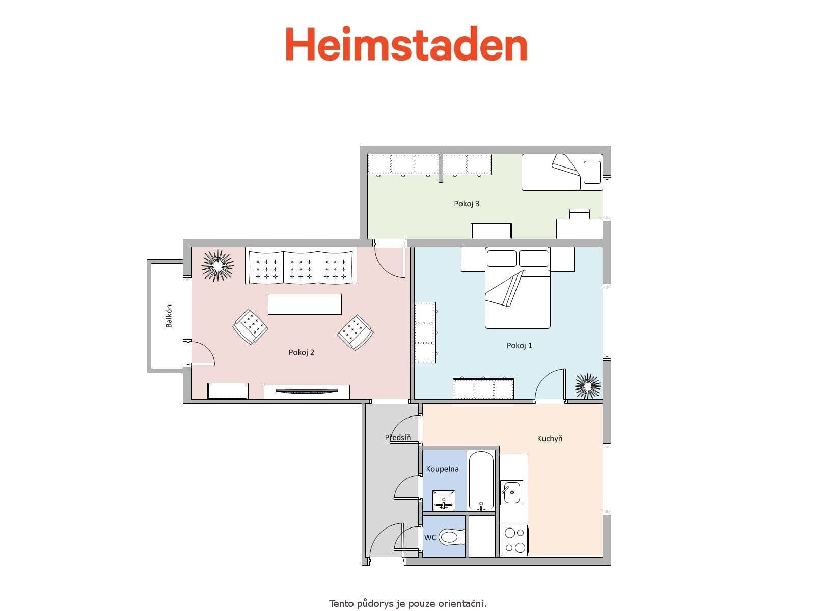 Pronájem bytu 3+1 61 m², Lípová, Havířov, Moravskoslezský kraj Pronájem bytu 3+1 61 m², Lípová, Havířov, Moravskoslezský kraj