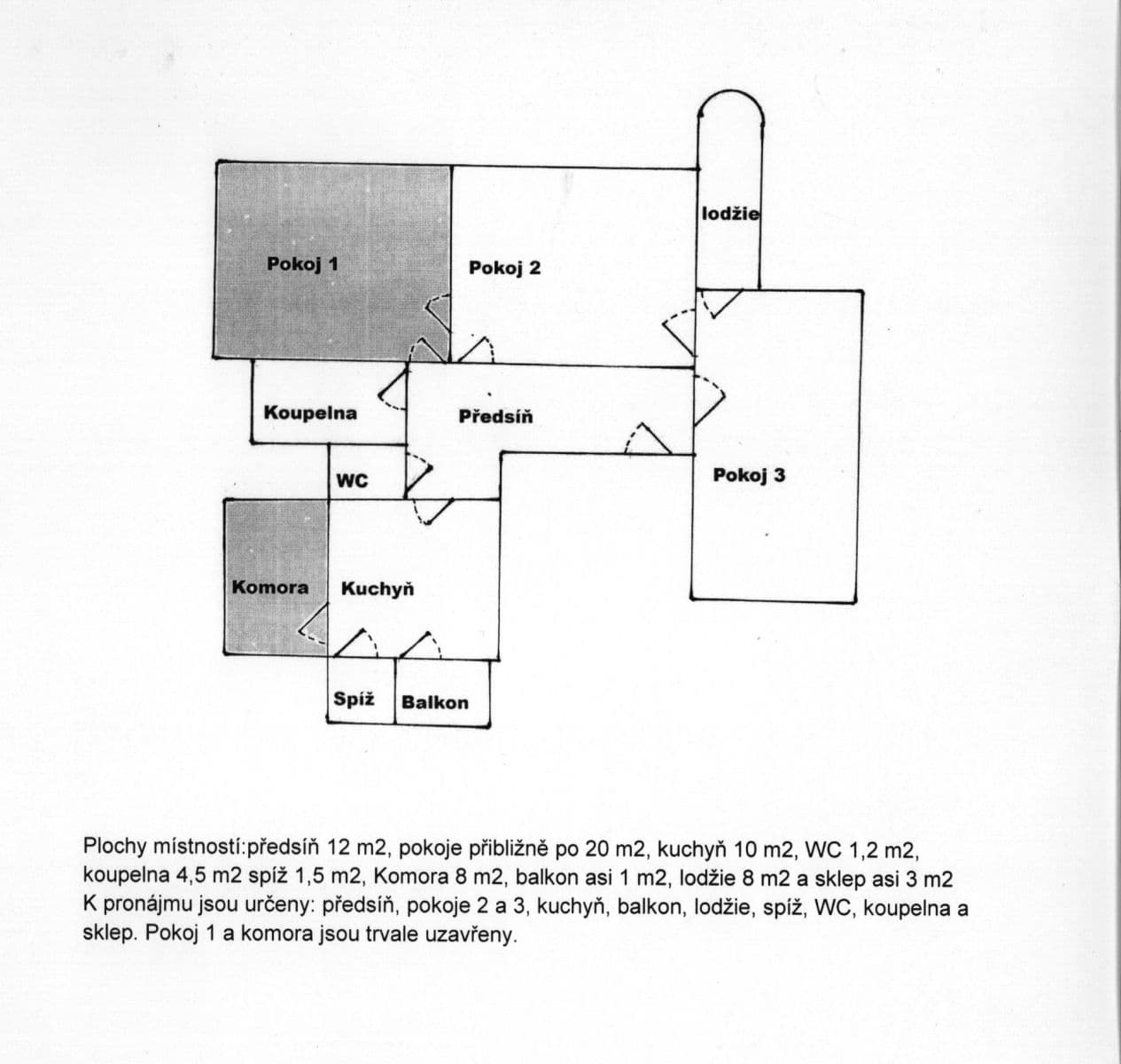 Pronájem bytu 2+1 70 m², bratří Čapků, Brno, Jihomoravský kraj Pronájem bytu 2+1 70 m², bratří Čapků, Brno, Jihomoravský kraj