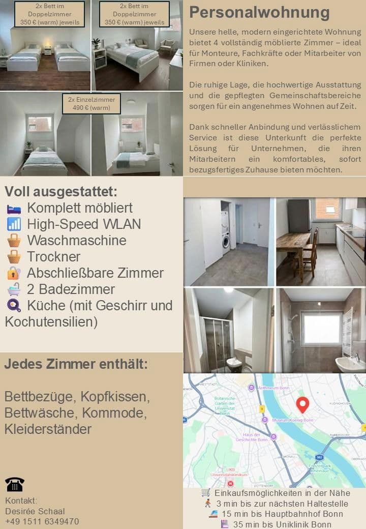 Pronájem bytu 4+1 79 m², Im Johdorf 7, Bonn, Severní Porýní-Vestfálsko Pronájem bytu 4+1 79 m², Im Johdorf 7, Bonn, Severní Porýní-Vestfálsko