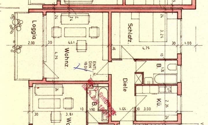 Pronájem bytu 2+1 59 m², Eichenau, Bavorsko Pronájem bytu 2+1 59 m², Eichenau, Bavorsko