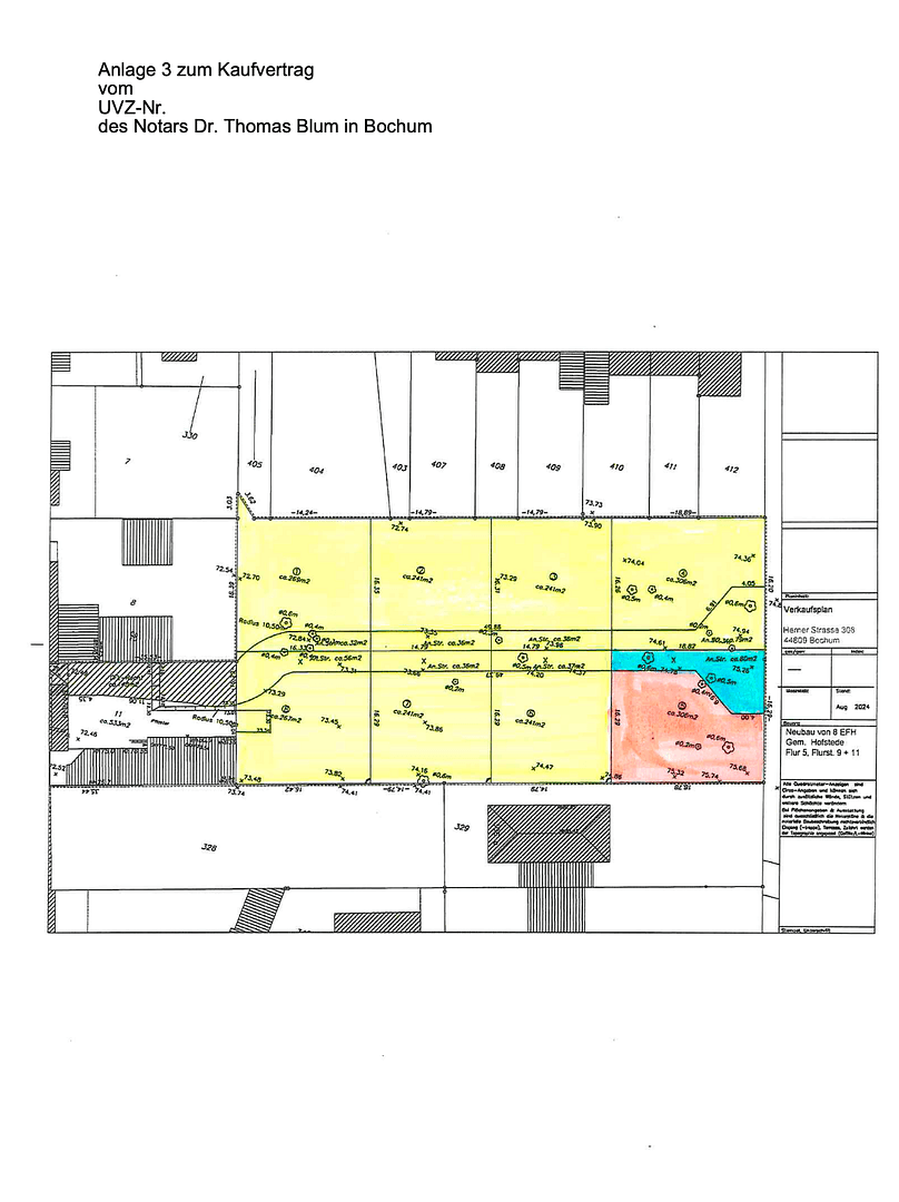 Prodej pozemku 306 m², Herner Str. 308, Bochum, Severní Porýní-Vestfálsko Prodej pozemku 306 m², Herner Str. 308, Bochum, Severní Porýní-Vestfálsko