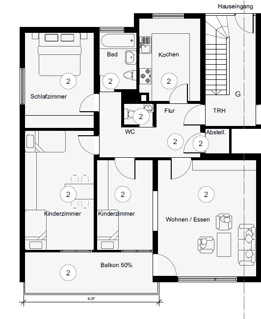 Prodej bytu 4+1 102 m², Weinbergstr. 19, Esslingen am Neckar, Bádensko-Württembersko Prodej bytu 4+1 102 m², Weinbergstr. 19, Esslingen am Neckar, Bádensko-Württembersko