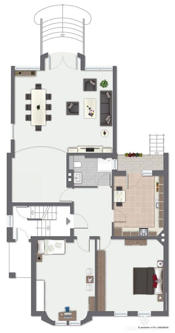 Pronájem bytu 3+1 140 m², Hanau, Hessen Pronájem bytu 3+1 140 m², Hanau, Hessen