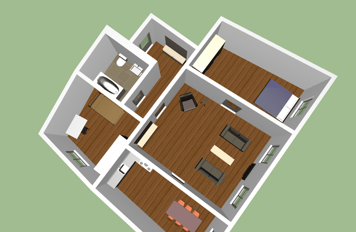 Pronájem bytu 4+1 84 m², Fürstenstraße 8, Straubung, Bavorsko Pronájem bytu 4+1 84 m², Fürstenstraße 8, Straubung, Bavorsko