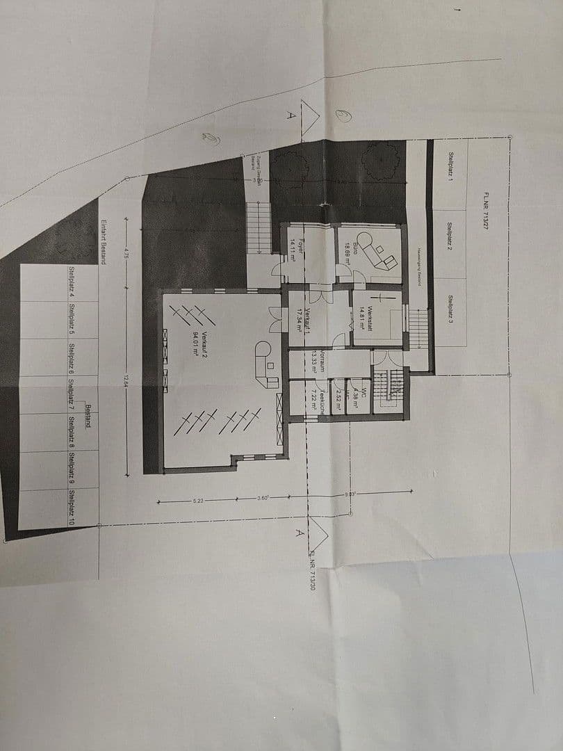 Pronájem kanceláře 240 m², Anbacherstr. 26, Gunzenhausen, Bavorsko Pronájem kanceláře 240 m², Anbacherstr. 26, Gunzenhausen, Bavorsko