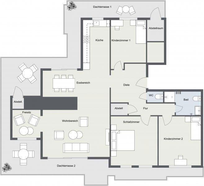 Prodej bytu 4+1 155 m², Zirndorf, Bavorsko Prodej bytu 4+1 155 m², Zirndorf, Bavorsko