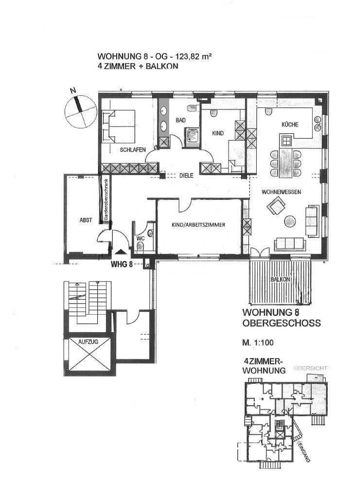 Prodej bytu 4+1 124 m², Remseck am Neckar, Bádensko-Württembersko Prodej bytu 4+1 124 m², Remseck am Neckar, Bádensko-Württembersko