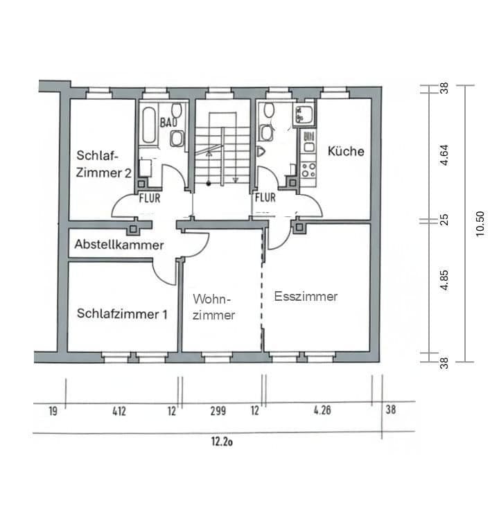 Prodej bytu 3+kk 98 m², Ludwig-Feuerbach-Straße 43, Nürnberg, Bavorsko Prodej bytu 3+kk 98 m², Ludwig-Feuerbach-Straße 43, Nürnberg, Bavorsko