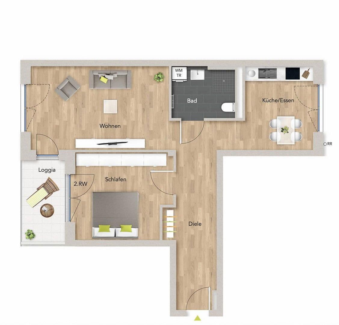 Pronájem bytu 2+1 78 m², Geranienstraße 21, Karlsruhe, Bádensko-Württembersko Pronájem bytu 2+1 78 m², Geranienstraße 21, Karlsruhe, Bádensko-Württembersko
