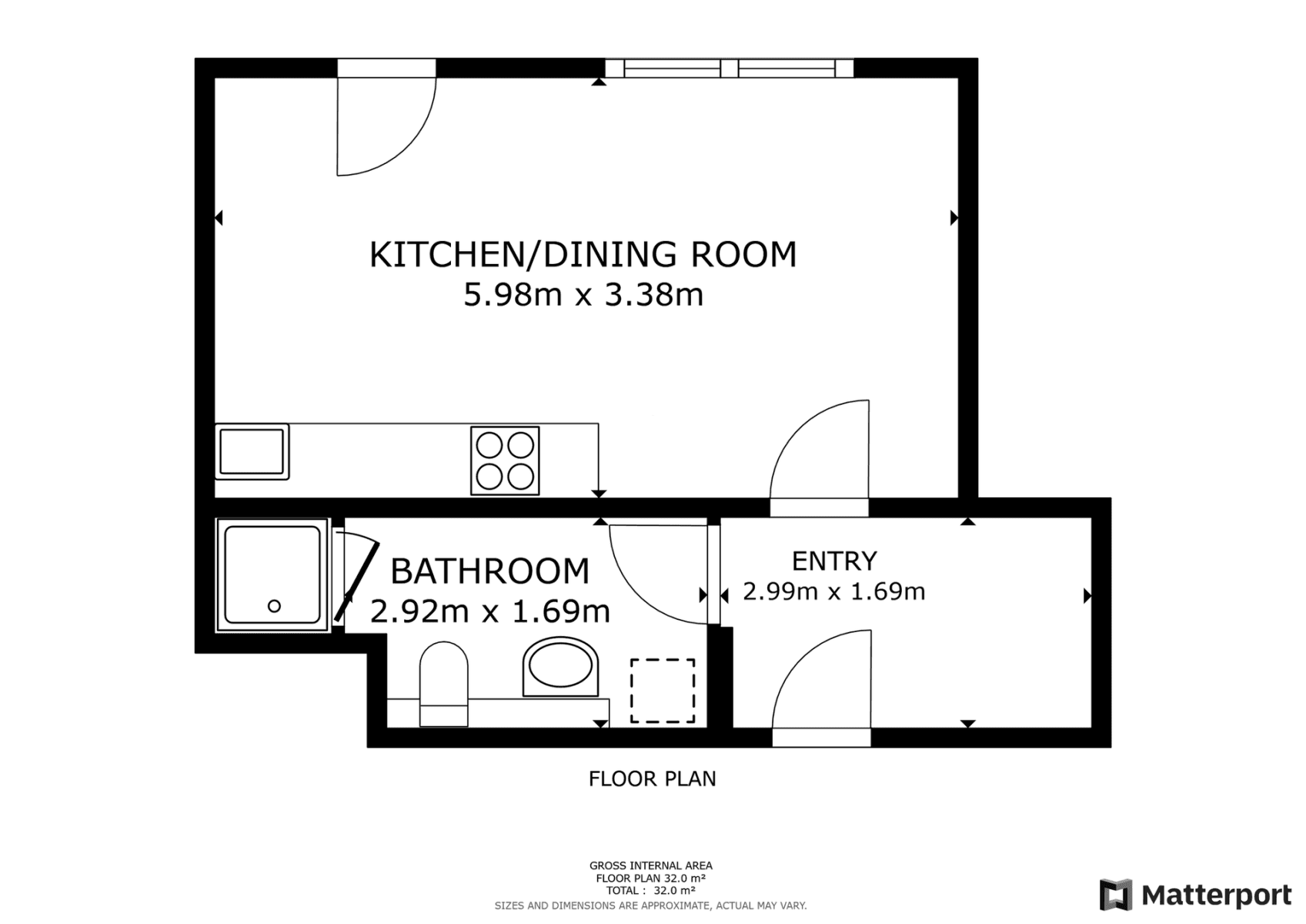 Pronájem bytu 1+kk 31 m², Laponská, Praha, Praha Pronájem bytu 1+kk 31 m², Laponská, Praha, Praha