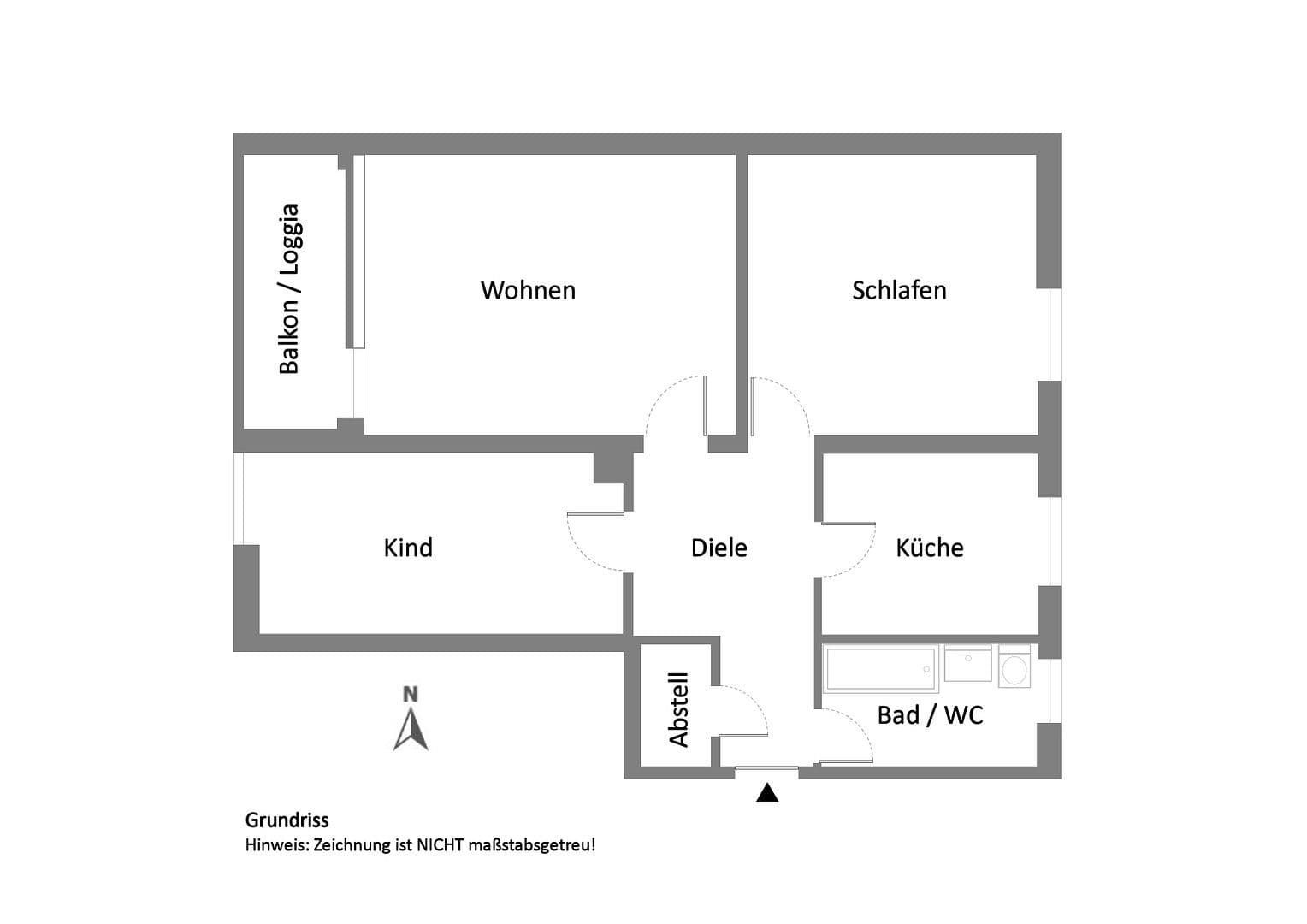 Pronájem bytu 3+1 73 m², Linus-Funke-Weg 4, München, Bavorsko Pronájem bytu 3+1 73 m², Linus-Funke-Weg 4, München, Bavorsko