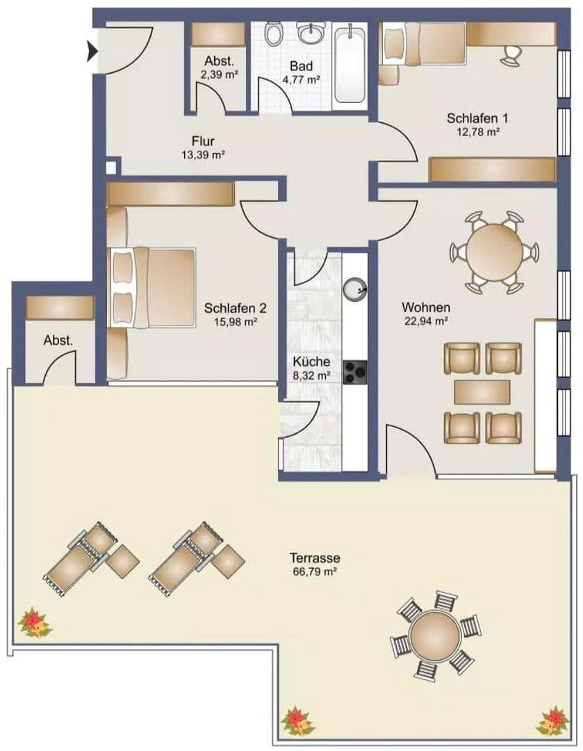 Pronájem bytu 3+1 113 m², Frauenschulstr. 42a, Miesbach, Bavorsko Pronájem bytu 3+1 113 m², Frauenschulstr. 42a, Miesbach, Bavorsko