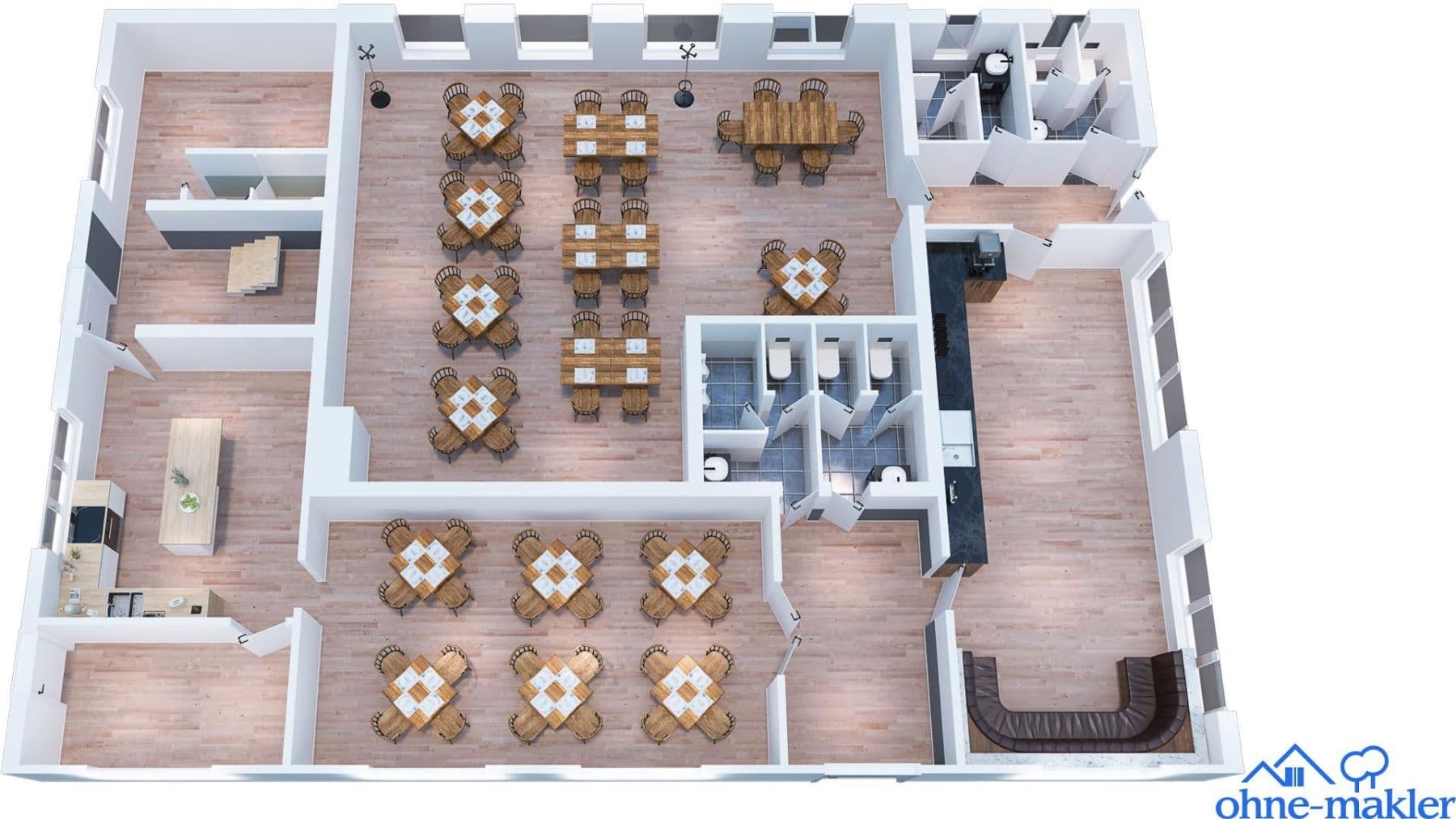 Prodej domu 385 m², pozemek 43.831 m², Heberbaude 1a, Seesen, Dolní Sasko Prodej domu 385 m², pozemek 43.831 m², Heberbaude 1a, Seesen, Dolní Sasko