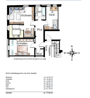 Prodej bytu 3+1 78 m², Landshut, Bavorsko Prodej bytu 3+1 78 m², Landshut, Bavorsko
