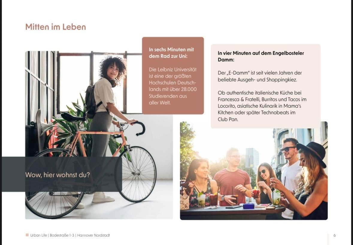 Pronájem bytu 1+1 39 m², Bodestrasse 1-3, Hannover, Dolní Sasko Pronájem bytu 1+1 39 m², Bodestrasse 1-3, Hannover, Dolní Sasko