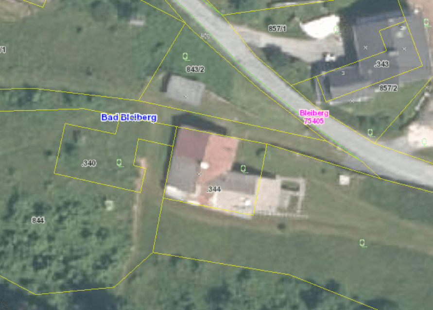 Prodej pozemku 1.230 m², Oberhüttendorfer Weg 14, Bad Bleiberg, Korutany Prodej pozemku 1.230 m², Oberhüttendorfer Weg 14, Bad Bleiberg, Korutany