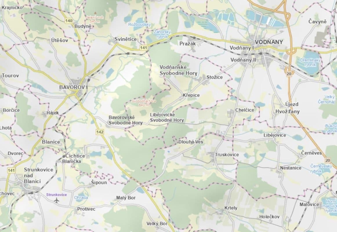 Prodej pozemku 2.454 m², Truskovice, Jihočeský kraj Prodej pozemku 2.454 m², Truskovice, Jihočeský kraj