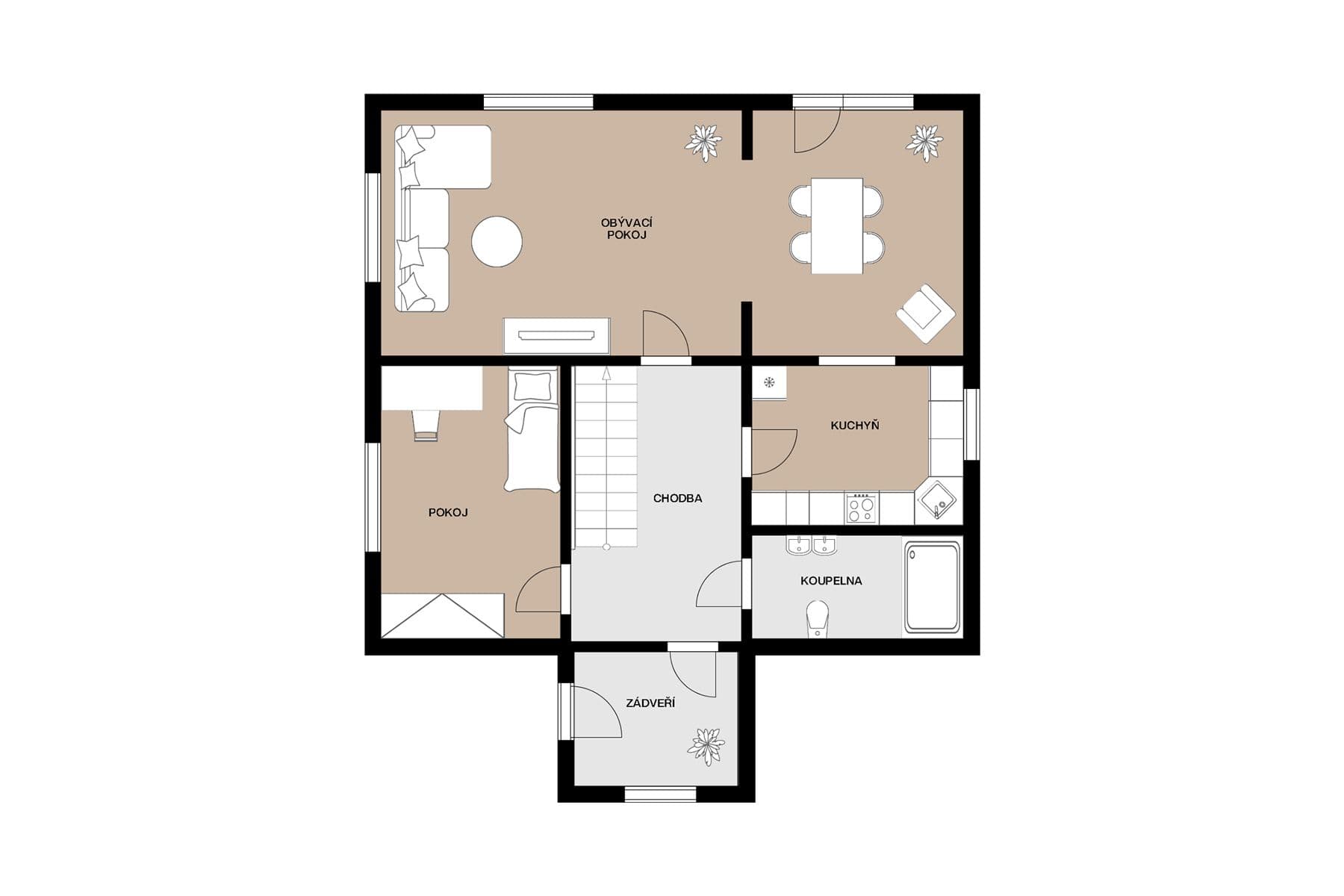 Prodej domu 123 m², pozemek 569 m², Okružní, Dobříš, Středočeský kraj Prodej domu 123 m², pozemek 569 m², Okružní, Dobříš, Středočeský kraj