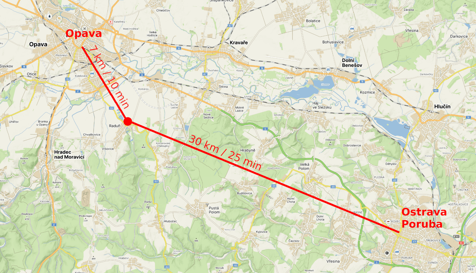 Prodej pozemku 830 m², Raduň, Moravskoslezský kraj Prodej pozemku 830 m², Raduň, Moravskoslezský kraj