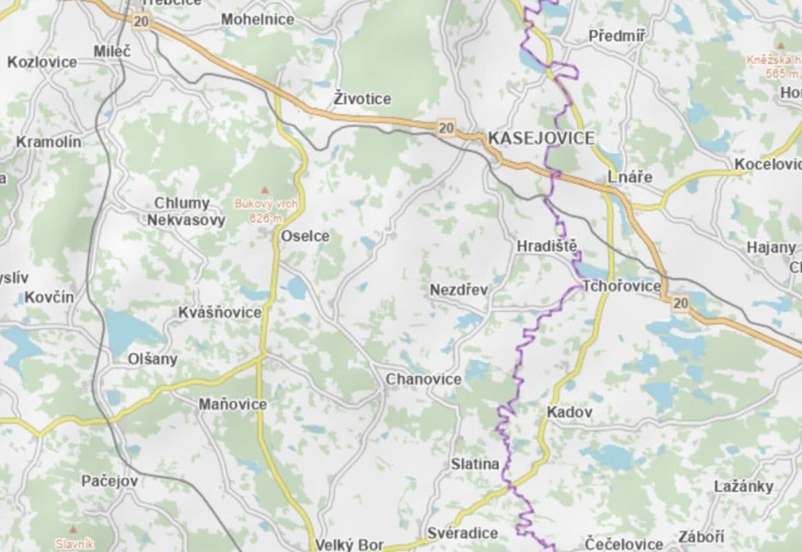 Prodej pozemku 3.779 m², Oselce, Plzeňský kraj Prodej pozemku 3.779 m², Oselce, Plzeňský kraj