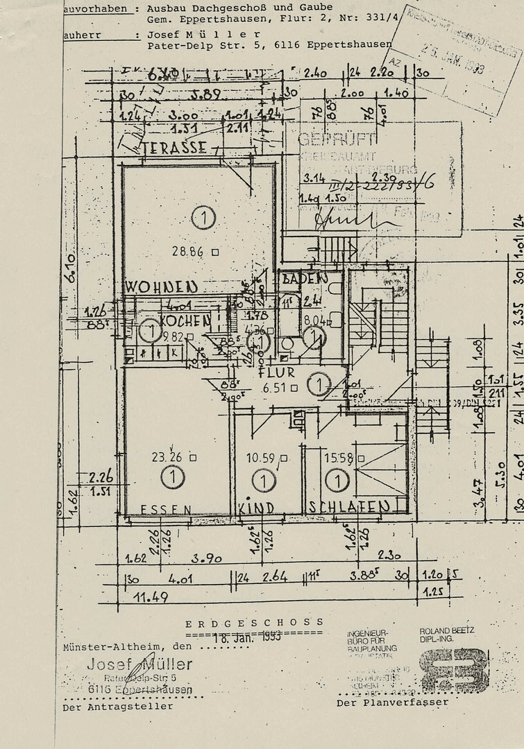 Prodej bytu 4+1 103 m², Eppertshausen, Hessen Prodej bytu 4+1 103 m², Eppertshausen, Hessen
