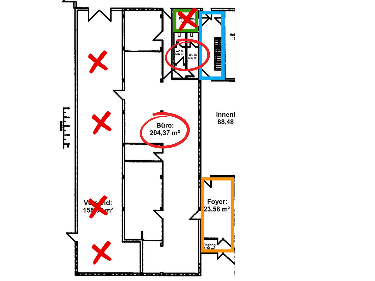 Pronájem kanceláře 205 m², Giengen an der Brenz, Bádensko-Württembersko Pronájem kanceláře 205 m², Giengen an der Brenz, Bádensko-Württembersko