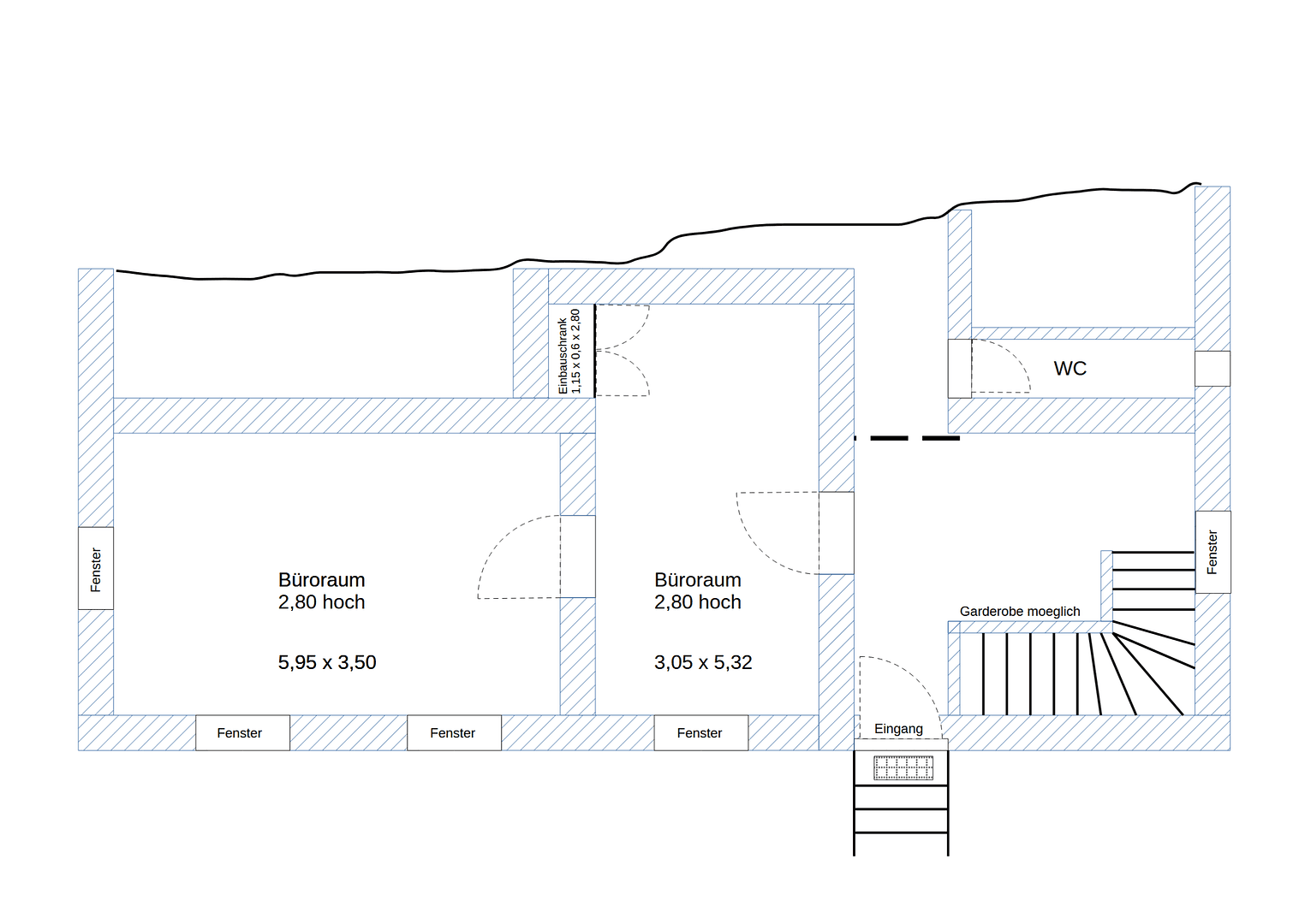 Pronájem kanceláře 38 m², Starnberg, Bavorsko Pronájem kanceláře 38 m², Starnberg, Bavorsko