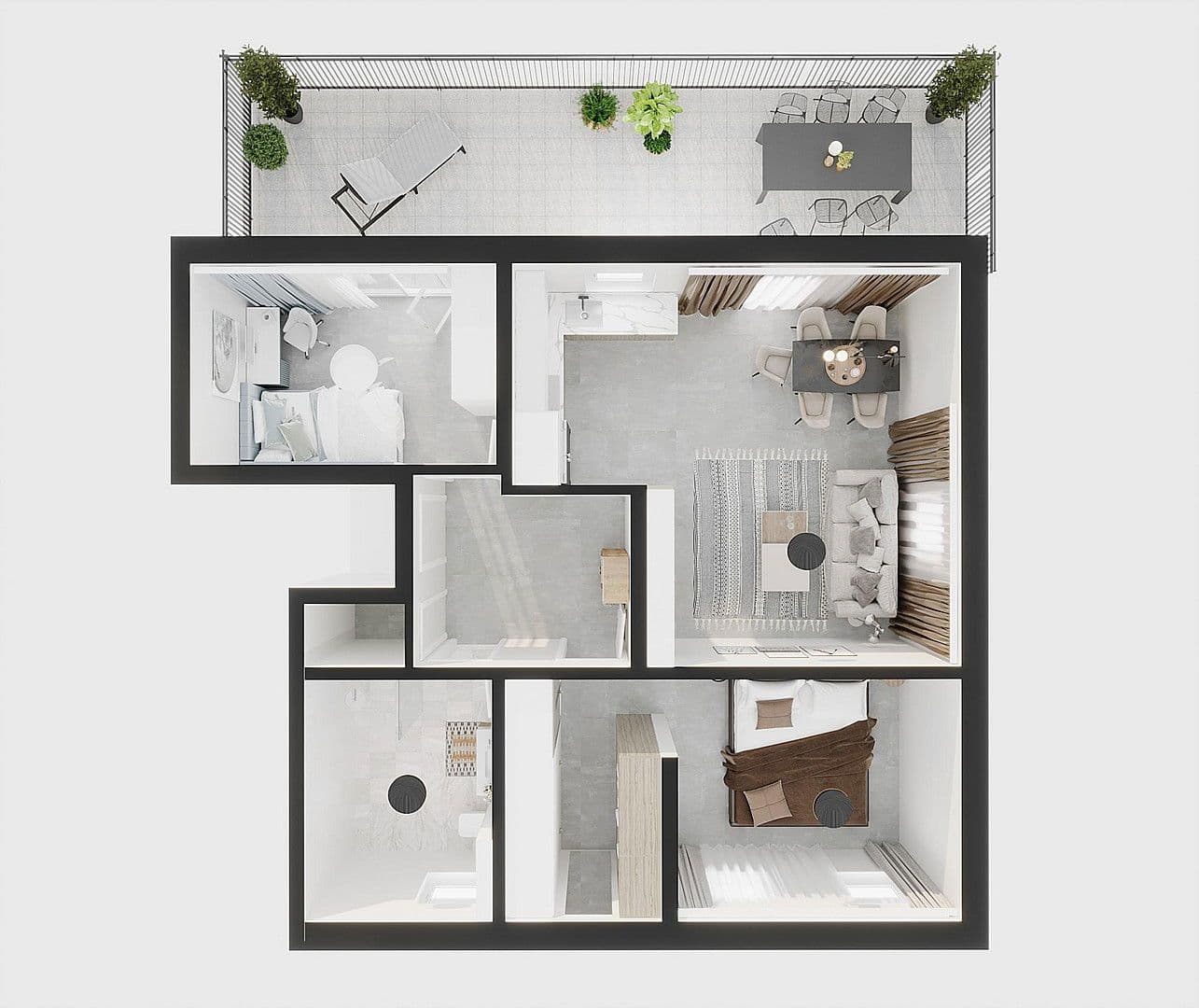 Pronájem bytu 3+kk 85 m², Offenbach am Main, Hessen Pronájem bytu 3+kk 85 m², Offenbach am Main, Hessen