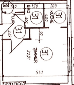 Prodej bytu 1+1 36 m², Berlin, Berlín Prodej bytu 1+1 36 m², Berlin, Berlín