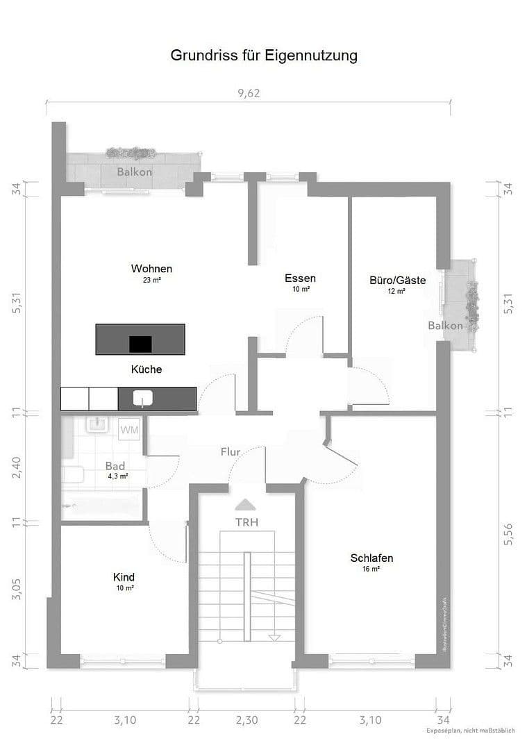 Prodej bytu 5+1 85 m², Hamburg, Hamburg Prodej bytu 5+1 85 m², Hamburg, Hamburg