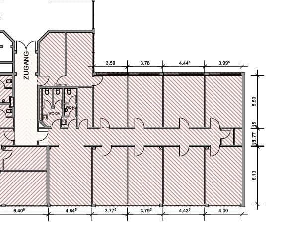 Pronájem kanceláře 370 m², Bahnhofstr. 18, Unterföhring, Bavorsko Pronájem kanceláře 370 m², Bahnhofstr. 18, Unterföhring, Bavorsko