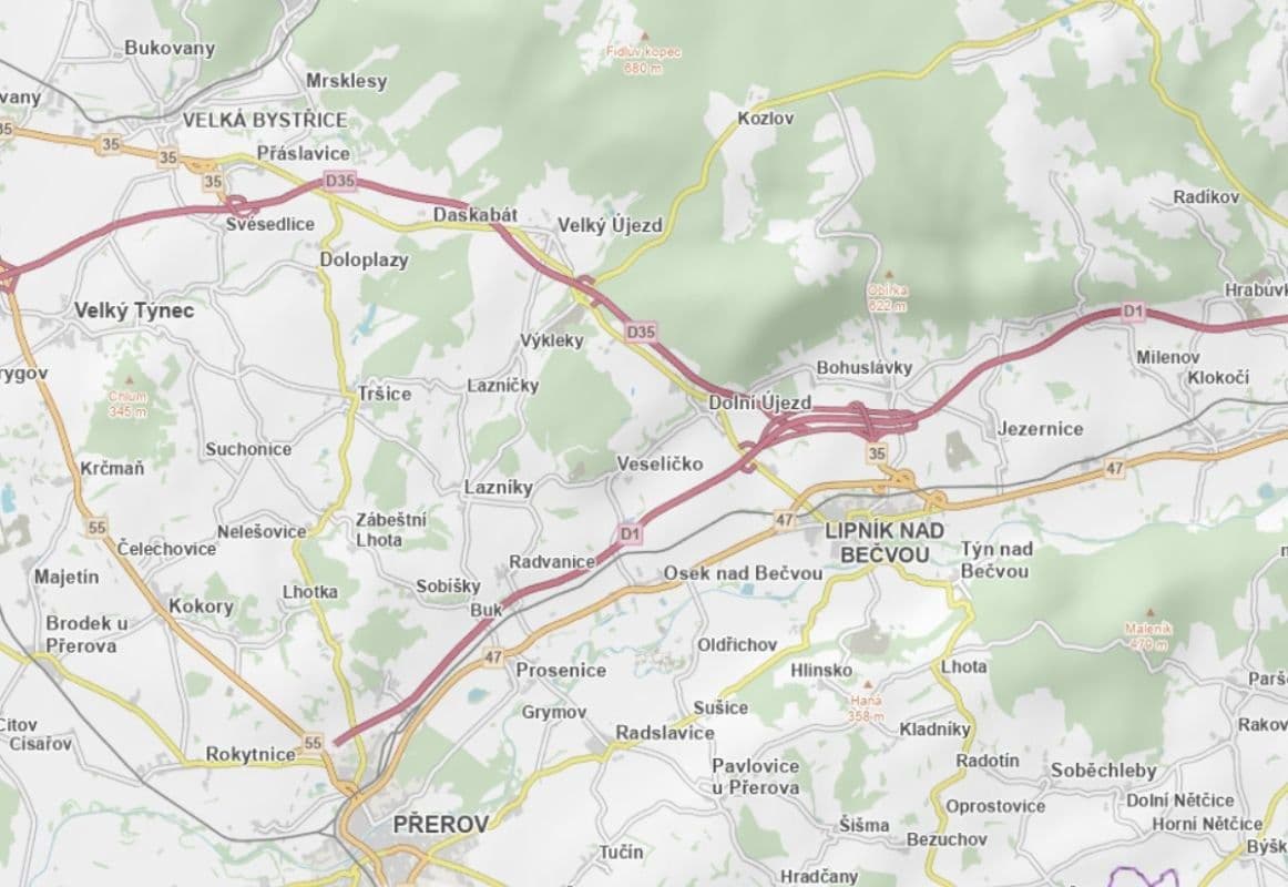 Prodej pozemku 2.776 m², Dolní Újezd, Olomoucký kraj Prodej pozemku 2.776 m², Dolní Újezd, Olomoucký kraj