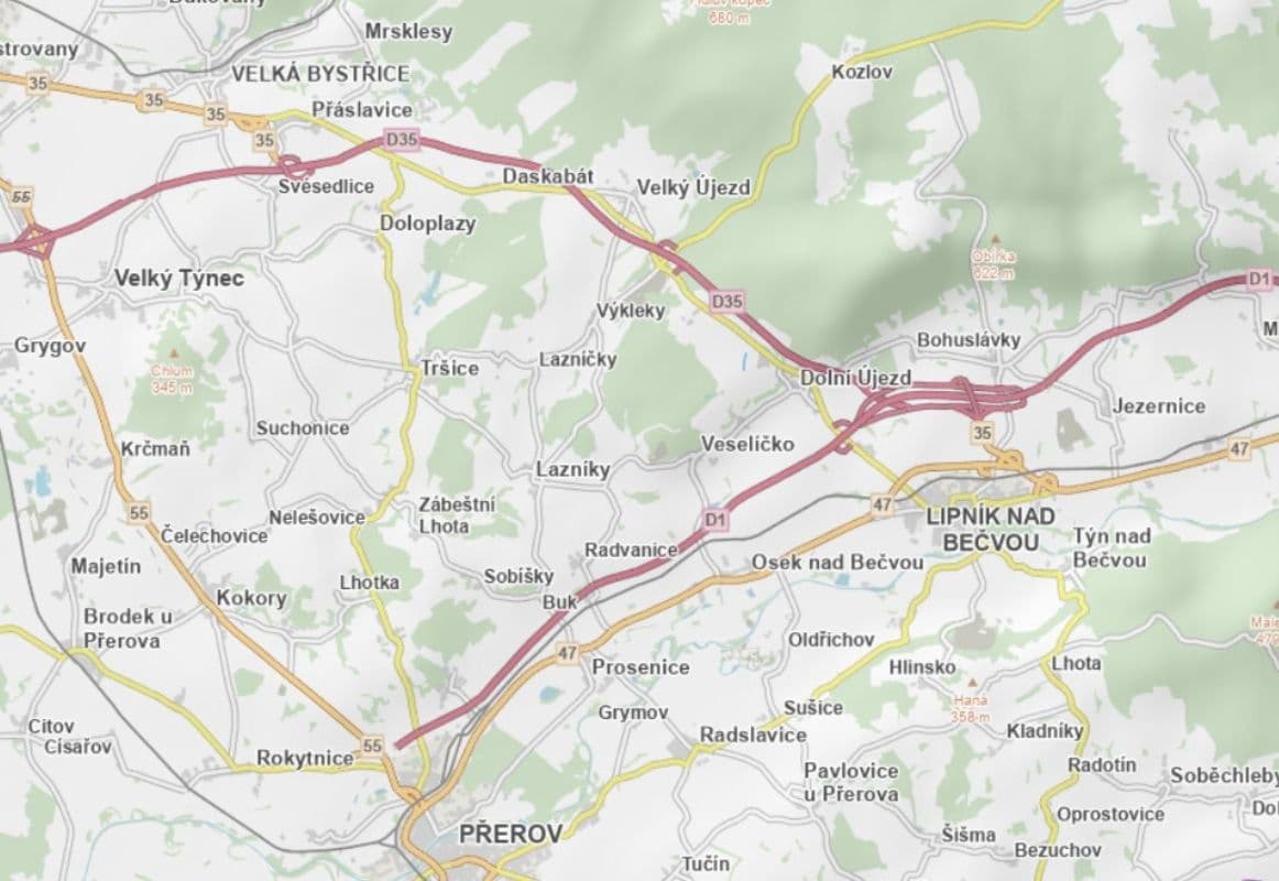 Prodej pozemku 4.372 m², Dolní Újezd, Olomoucký kraj Prodej pozemku 4.372 m², Dolní Újezd, Olomoucký kraj