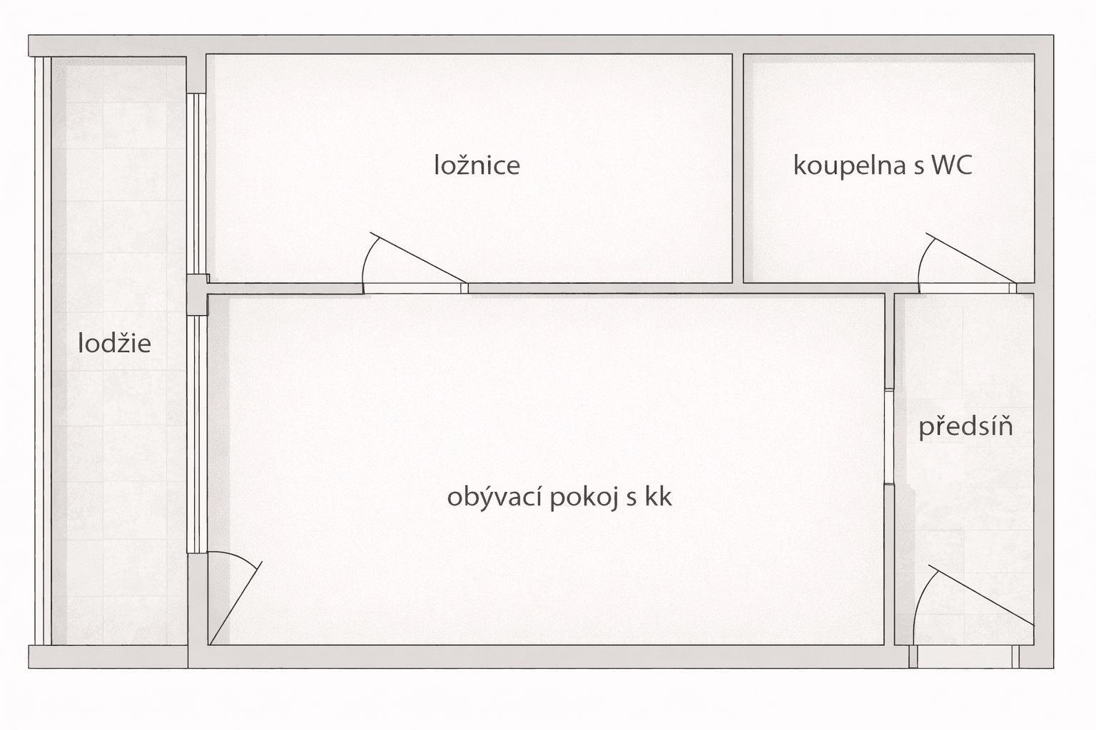 Prodej bytu 2+kk 54 m², Zvoncovitá, Praha, Praha Prodej bytu 2+kk 54 m², Zvoncovitá, Praha, Praha