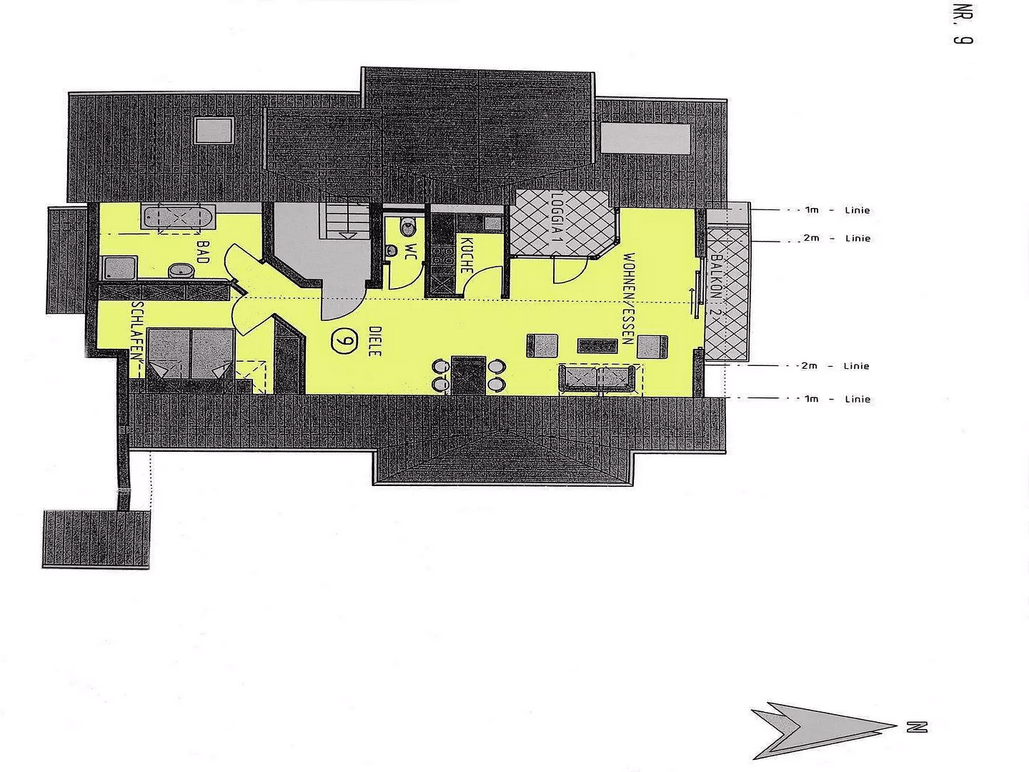 Pronájem bytu 2+1 61 m², Sindelfingen, Bádensko-Württembersko Pronájem bytu 2+1 61 m², Sindelfingen, Bádensko-Württembersko